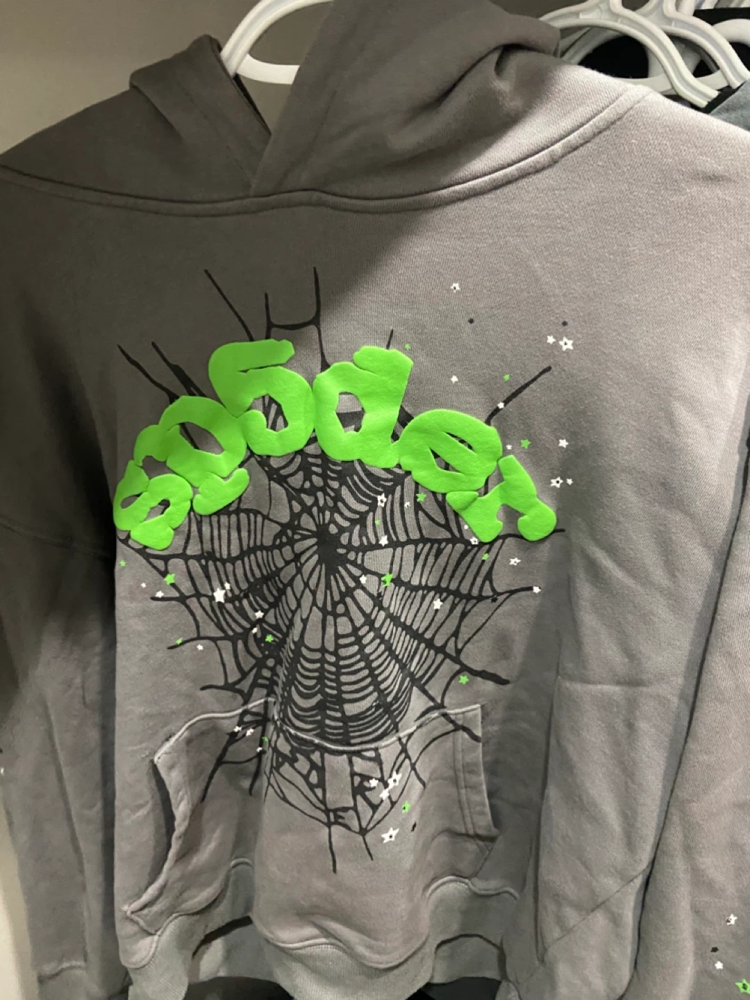 Grey Spiders Hoodie - Size L