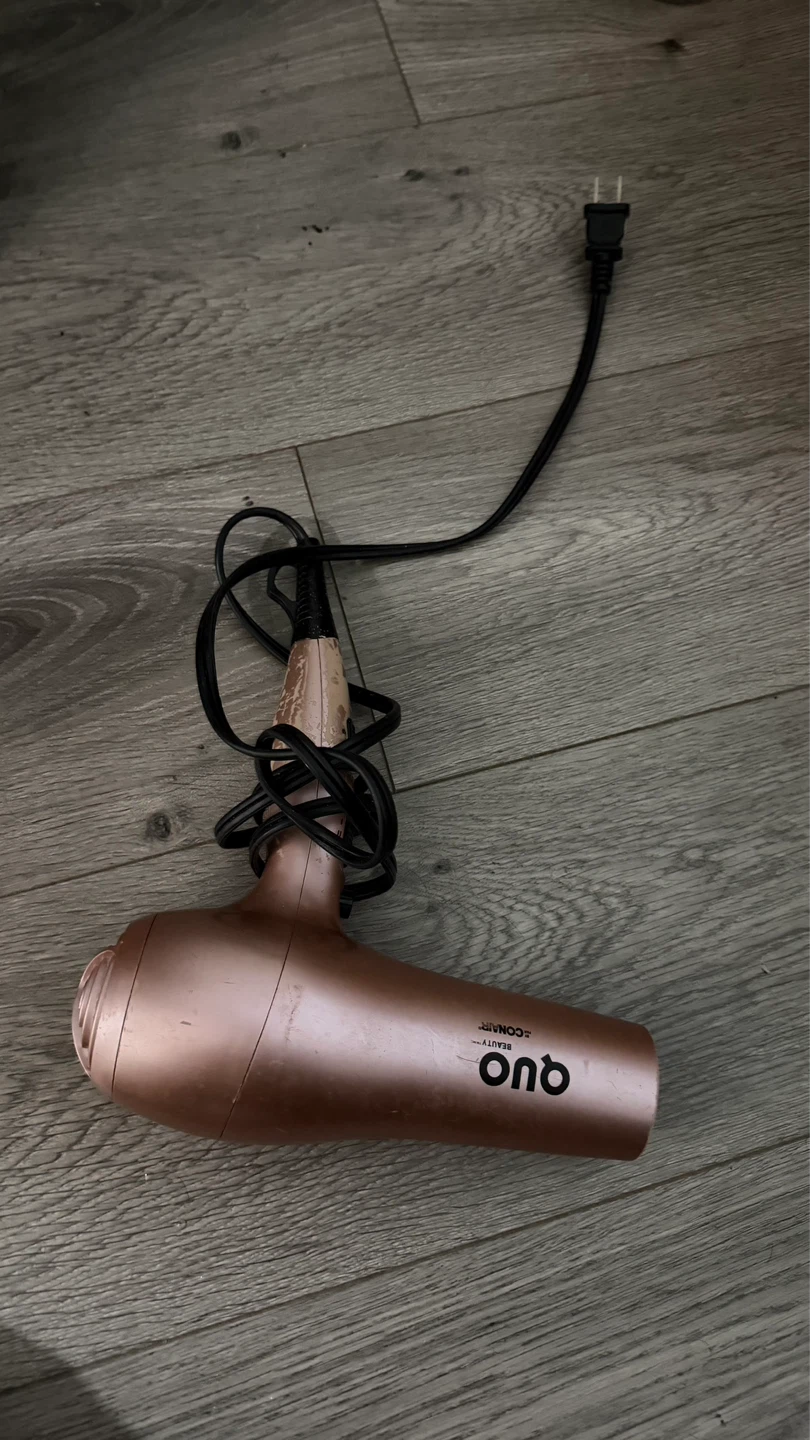 QUO by CONAIR Rose Gold Hair Dryer