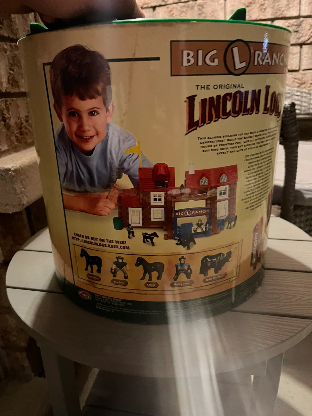 The Original Lincoln Logs Big L Ranch Building Set - photo 3