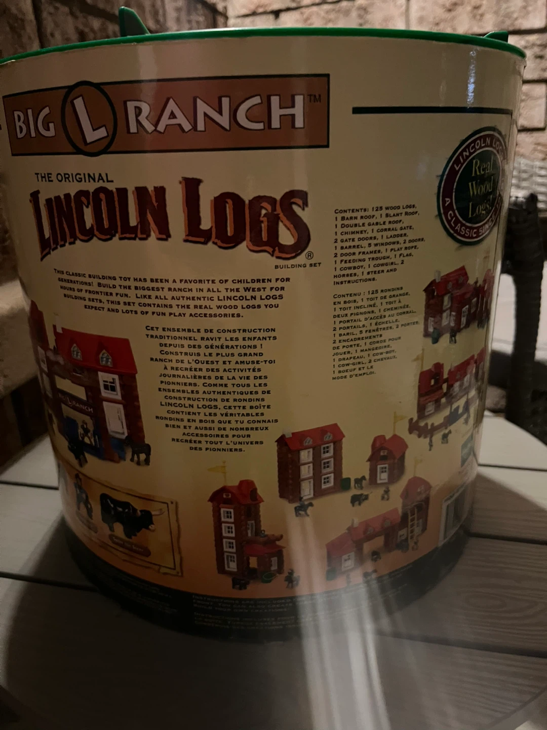 The Original Lincoln Logs Big L Ranch Building Set - photo 2
