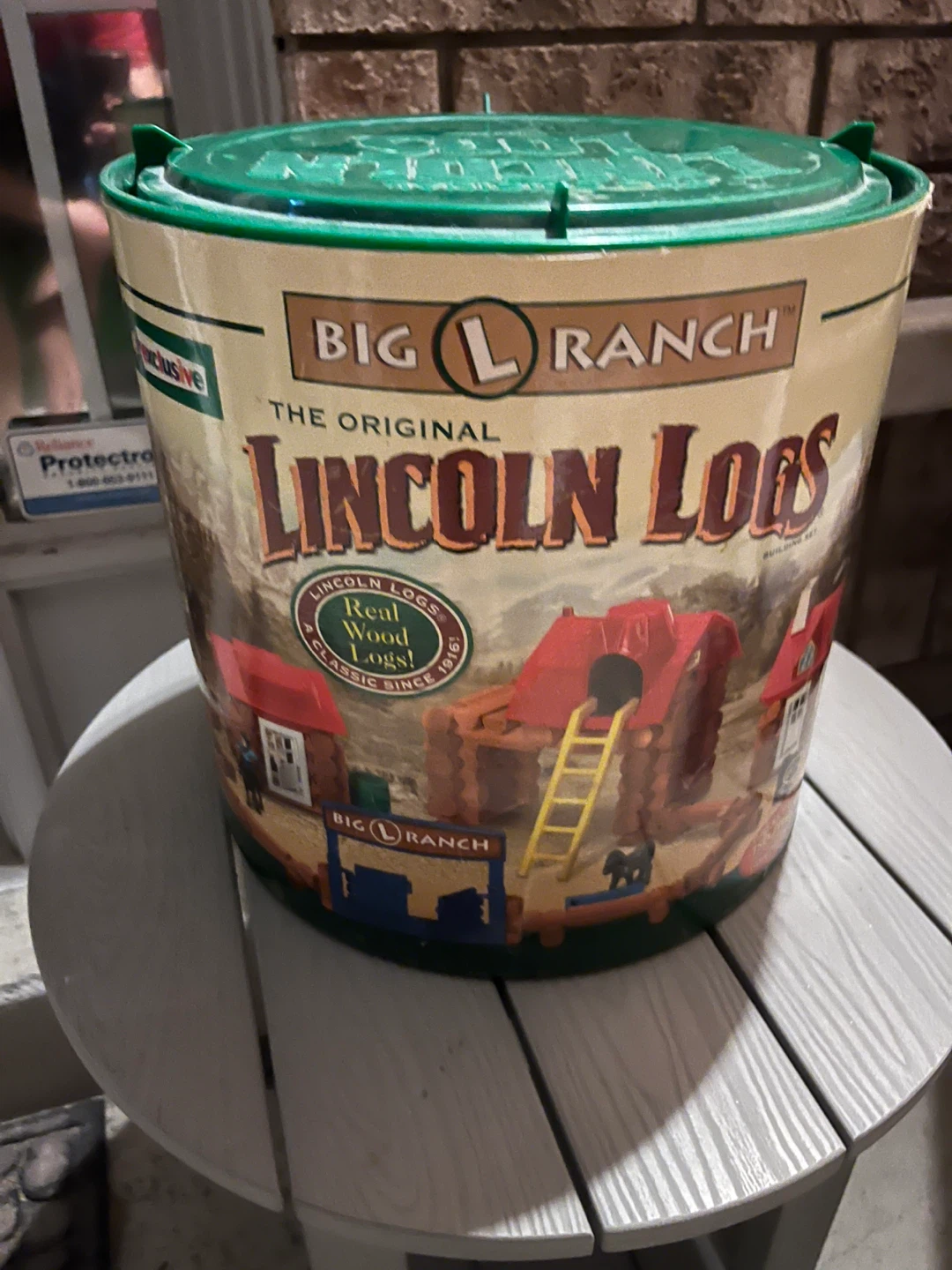 The Original Lincoln Logs Big L Ranch Building Set