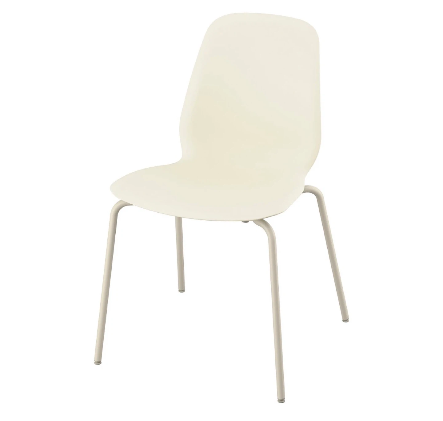 IKEA white square dining table with 2 chairs - photo 3