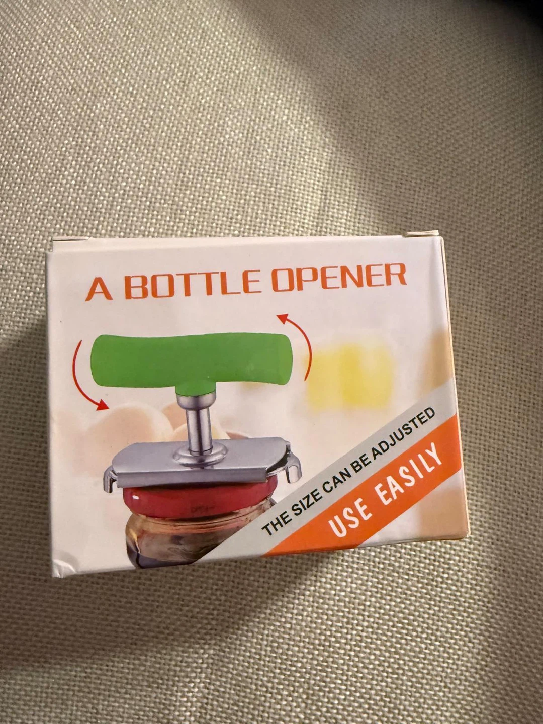 Adjustable Jar and Bottle Opener