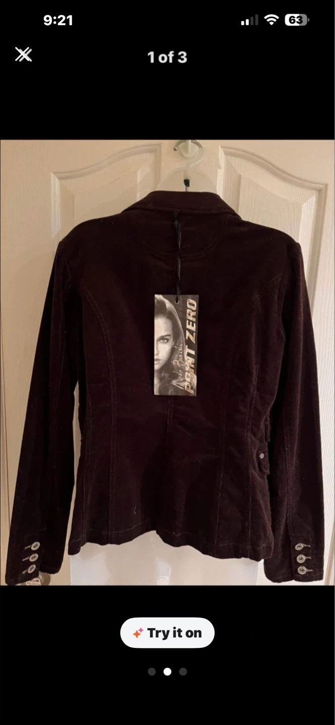 The Bay/La Baie Chocolate/Chocolat L/S Front Blazer - photo 2