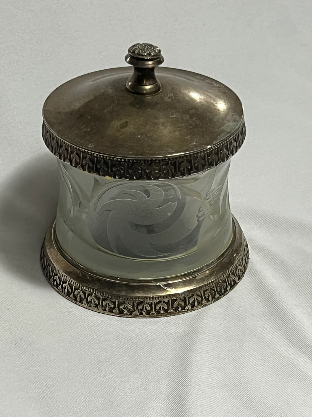 Vintage Bombay Candle Holder Jar