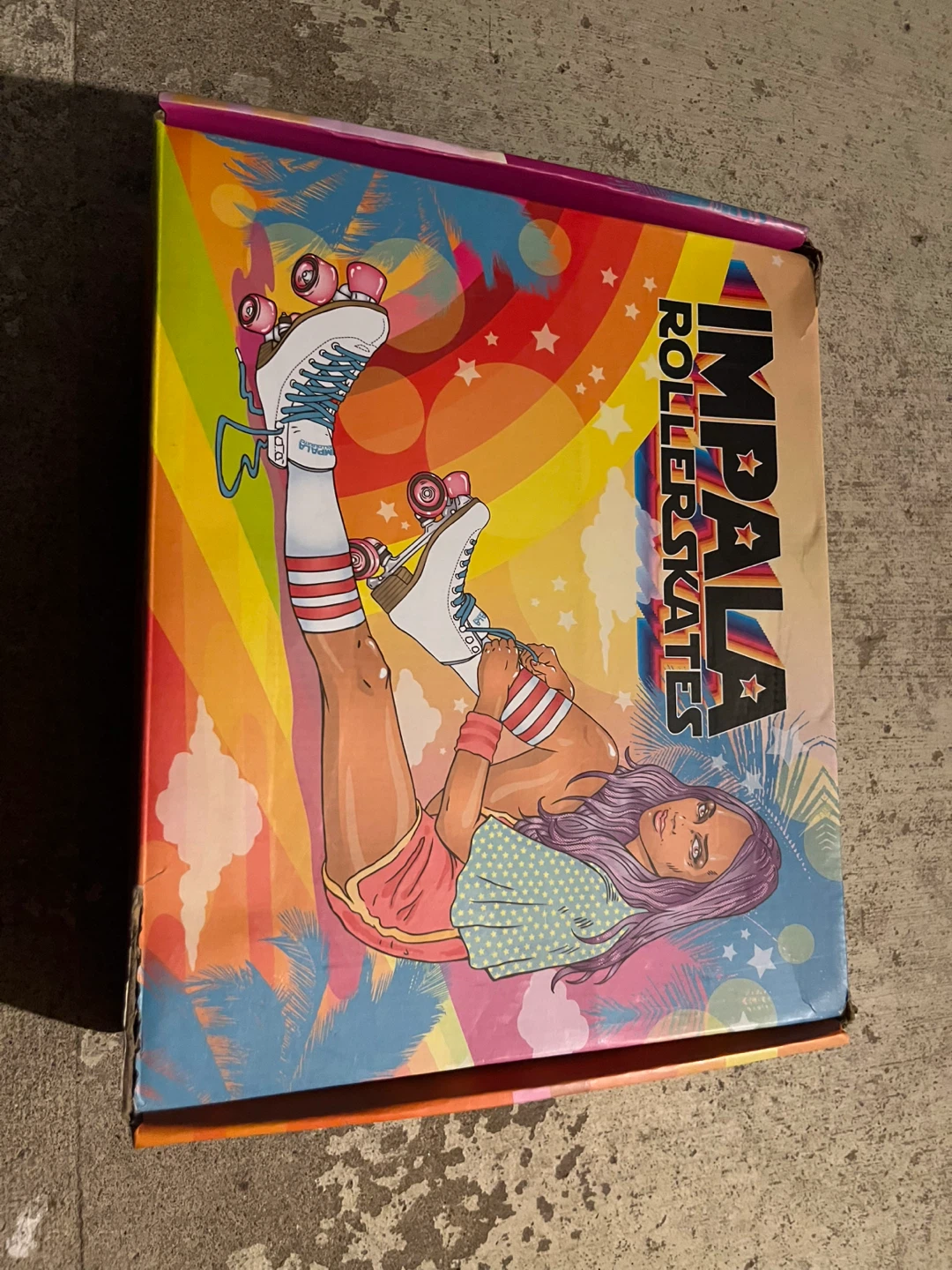 Impala Roller Skates Harmony Blue Size 7