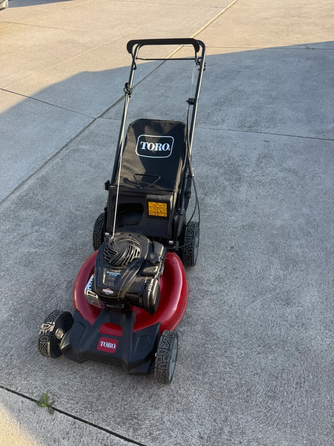 Toro 140cc Gas Lawn Mower