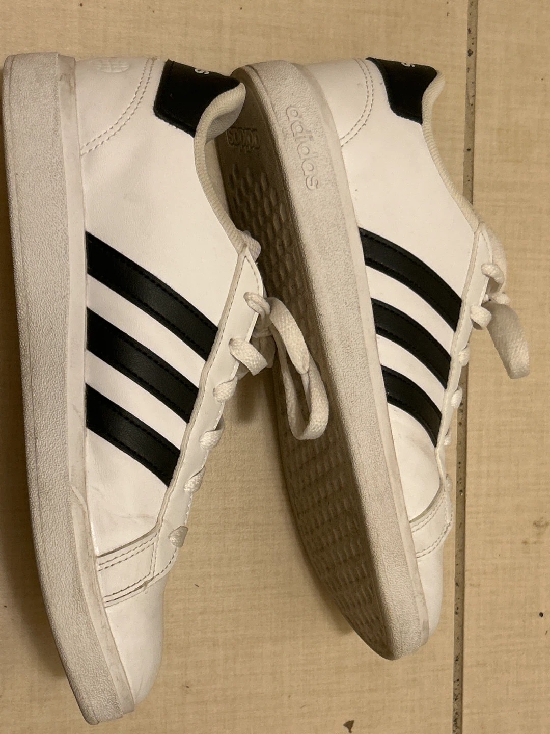 Adidas White Tennis Sneakers