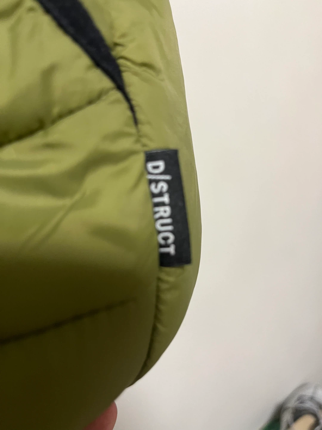 D/STRUCT Puffer Vest - Medium - Olive Green - photo 2