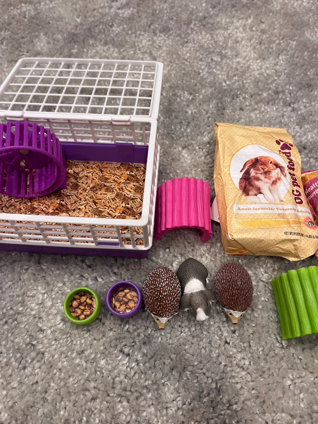 Our Generation Hedgehog  Playset with Cages and Accessories - photo 2