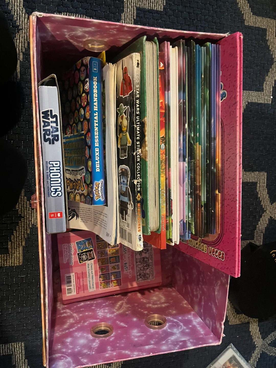 Books for sale, Lego, pokemon, Disney ETC