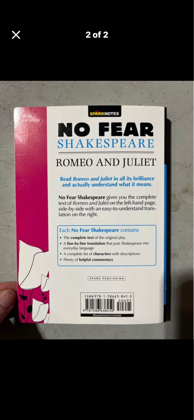 No Fear Shakespeare: Romeo and Juliet - photo 2