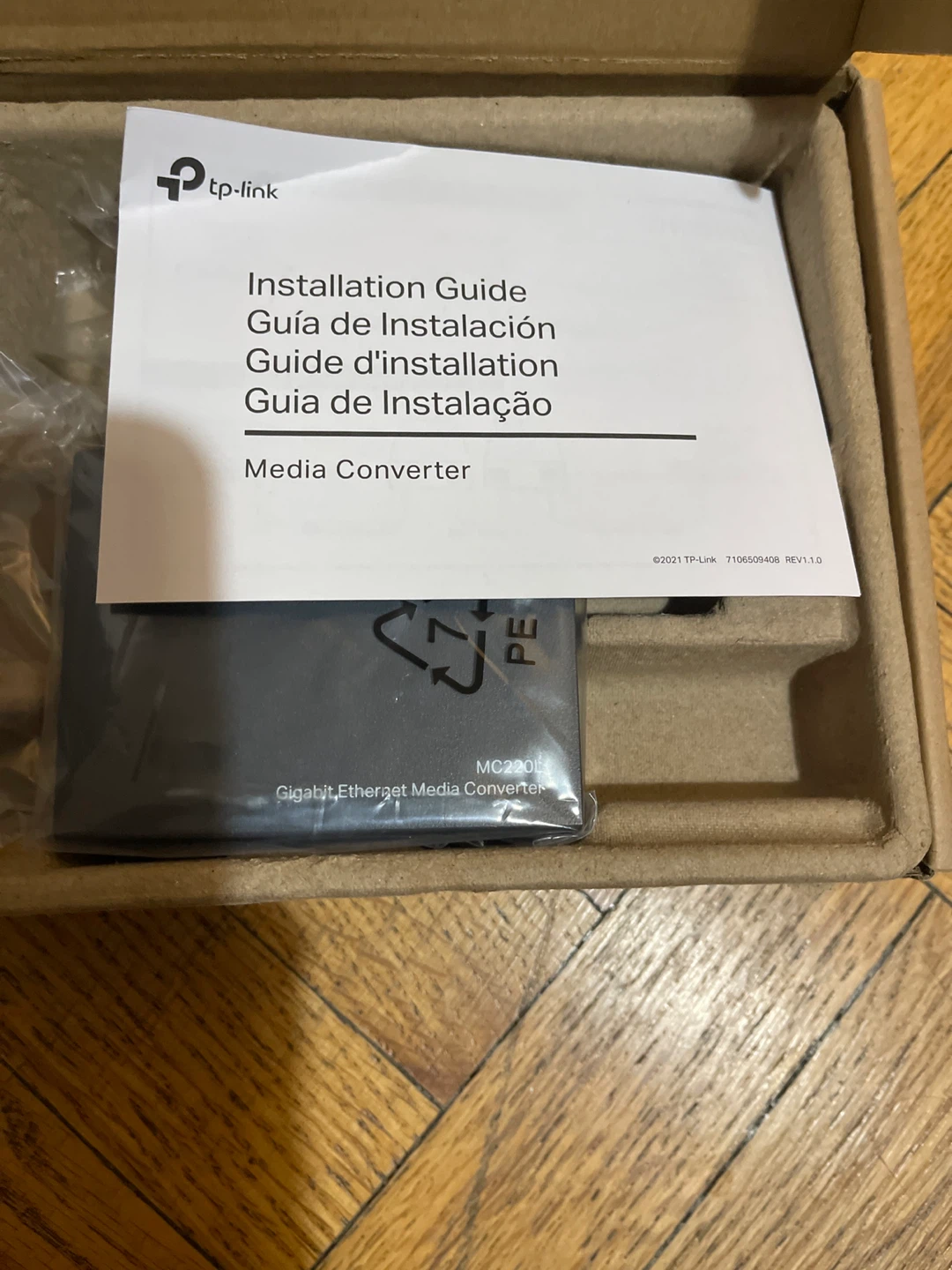 TP-Link Omada MC220L Gigabit Ethernet Media Converter - photo 3