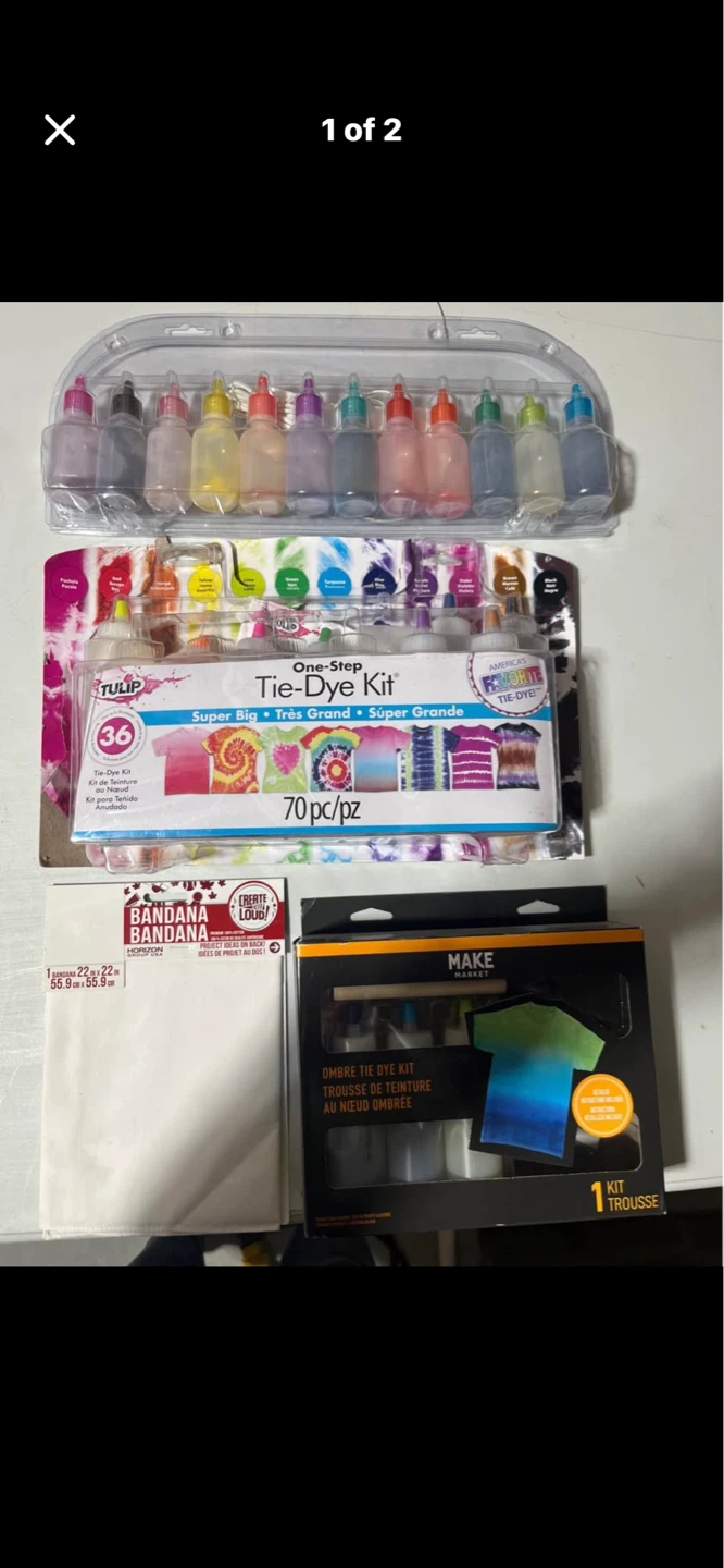 Tulip One-Step Tie-Dye Kit & Make Market Ombre Kit