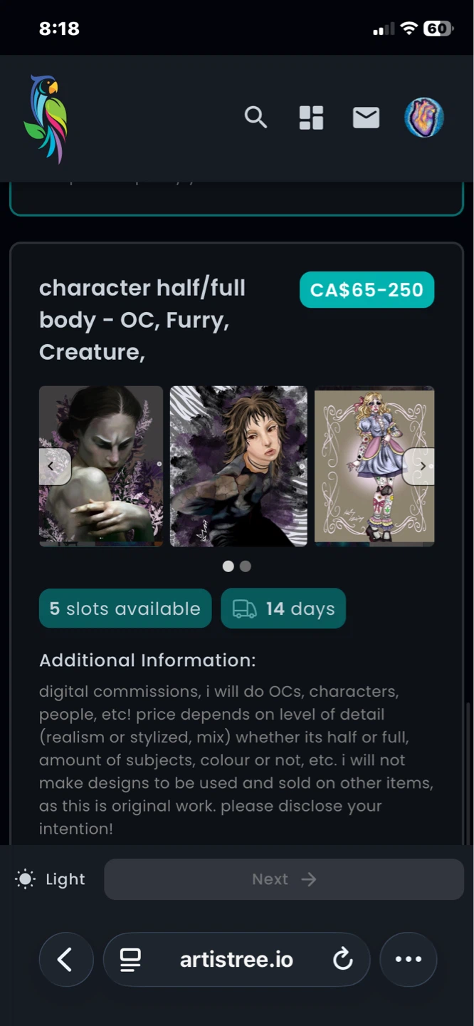 Digital Character Art Commissions - photo 3