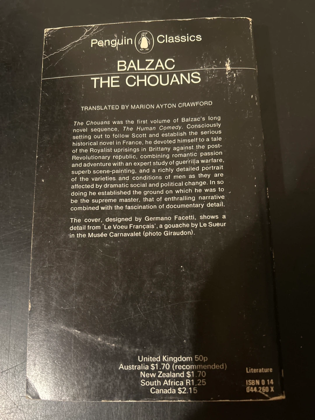 🌱Balzac The Chouans Penguin Classics Paperback Book - photo 2