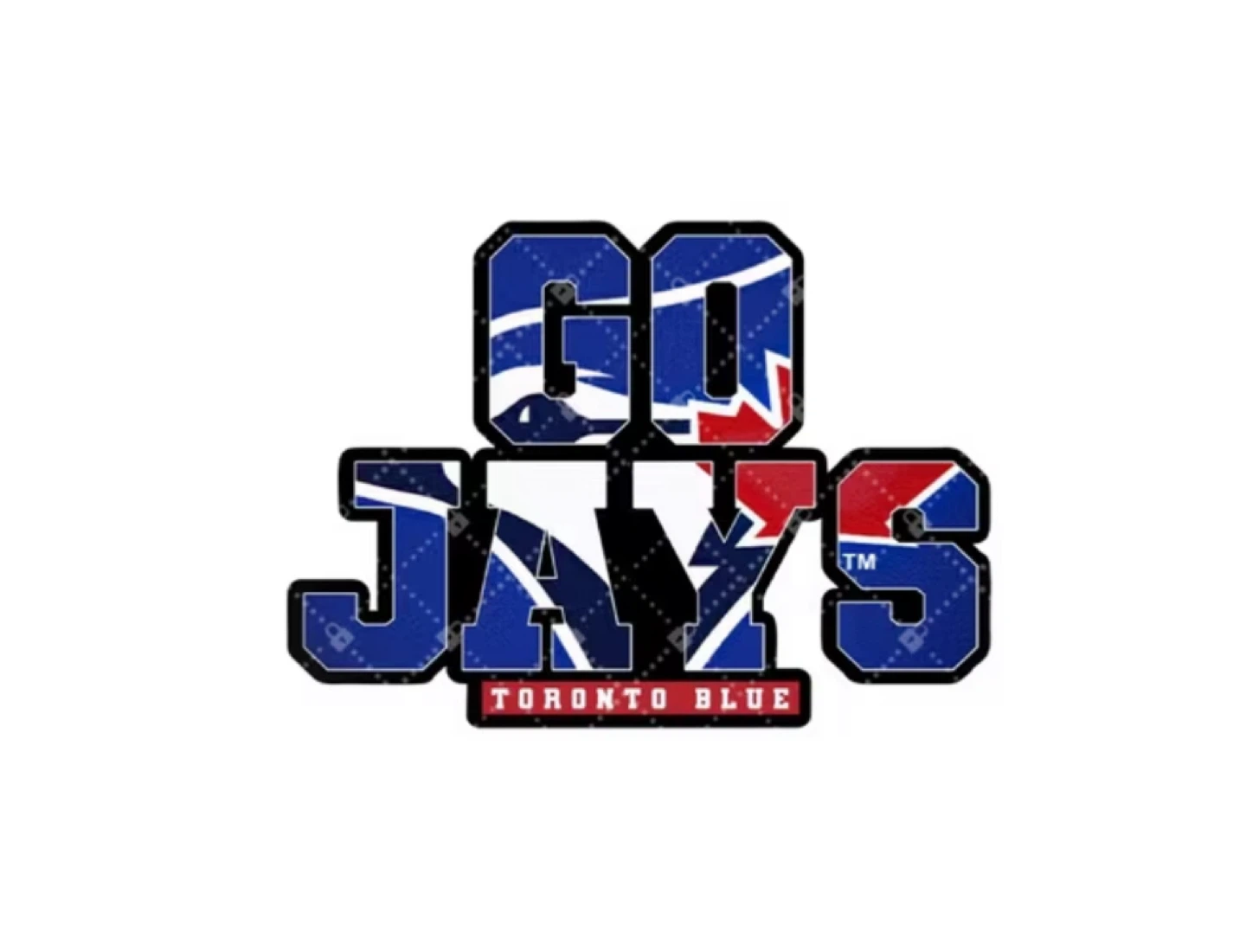 Toronto Blue Jays "GO JAYS" decal stickers 🌱