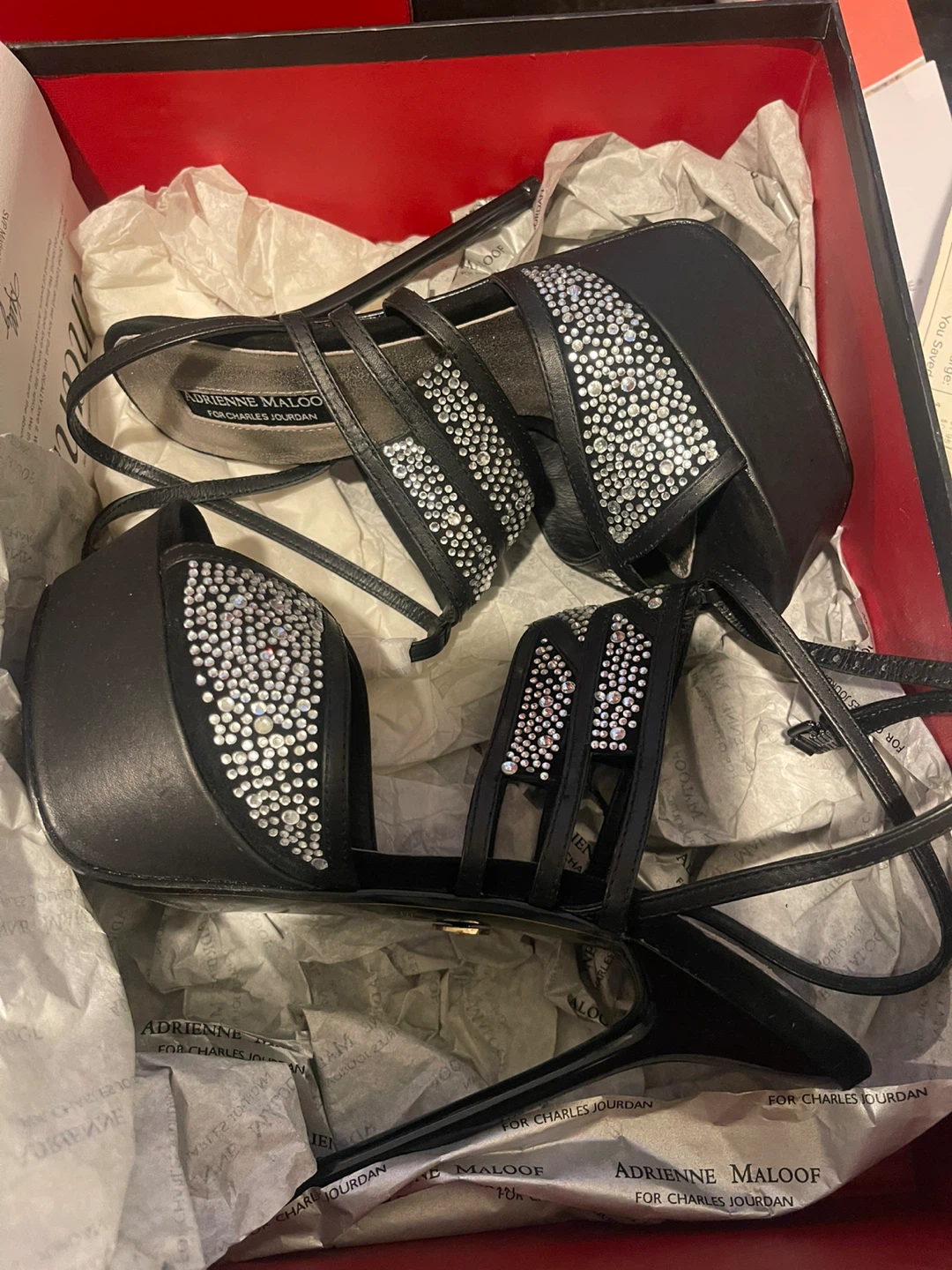 Adrienne Maloof  Heels Size 7 1/2 - photo 3