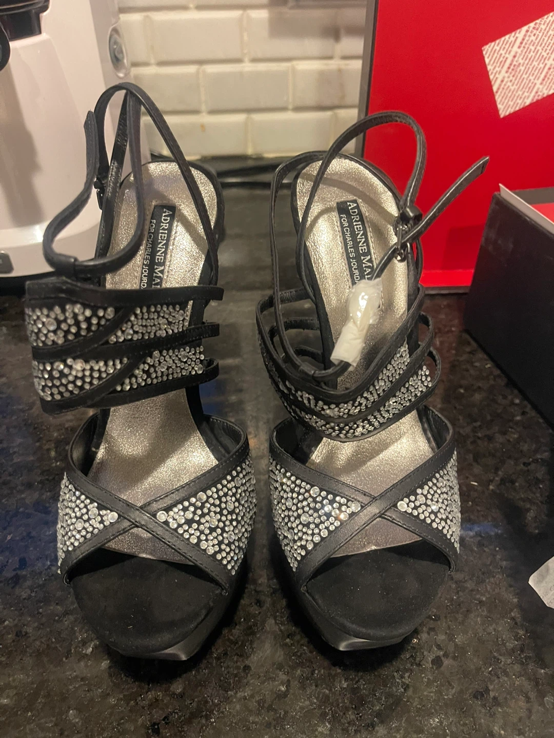Adrienne Maloof  Heels Size 7 1/2 - photo 2