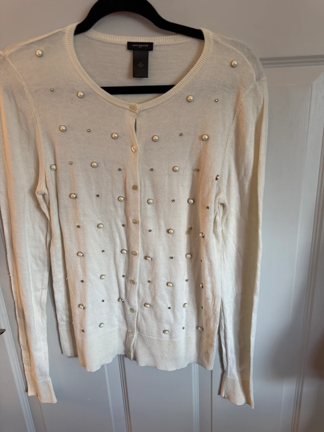 Ann Taylor Embellished Cardigan