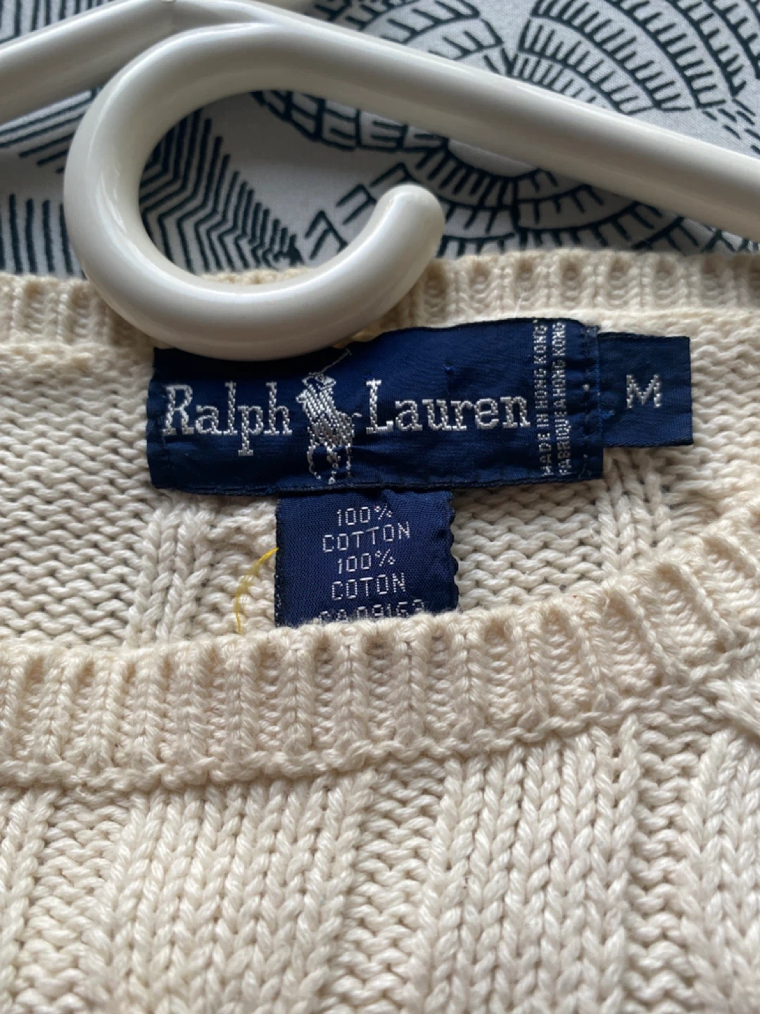Ralph Lauren Cable Knit Sweater Size M - photo 2