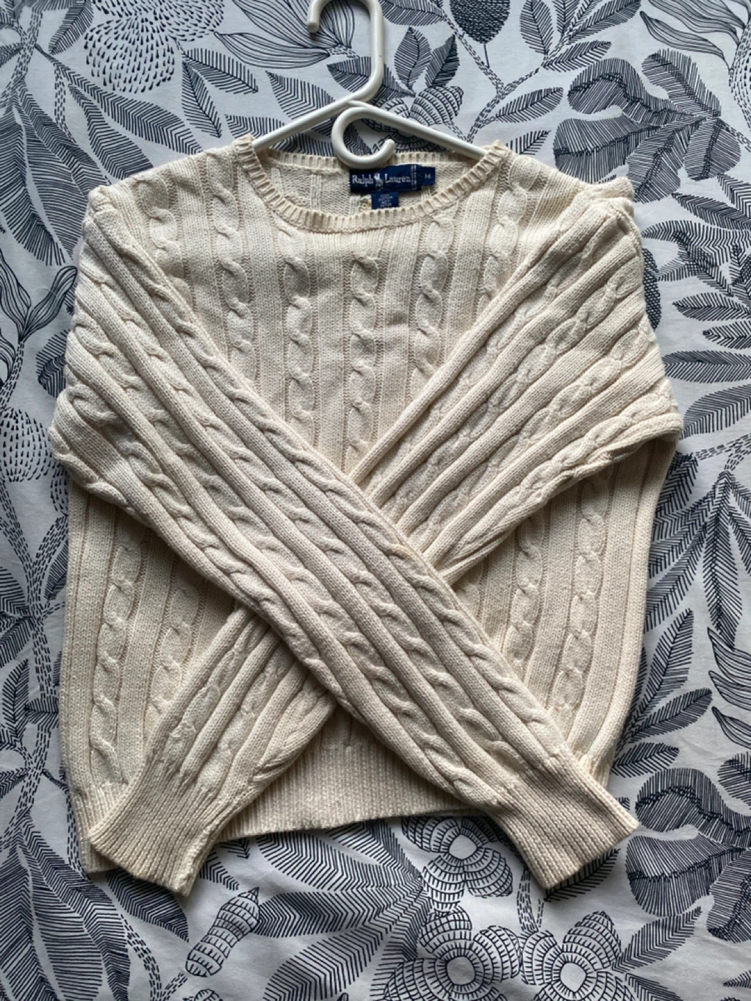 Ralph Lauren Cable Knit Sweater Size M