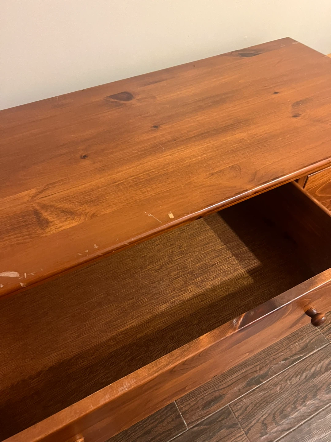 Handcrafted Wooden Dresser with 7 Drawers - photo 4