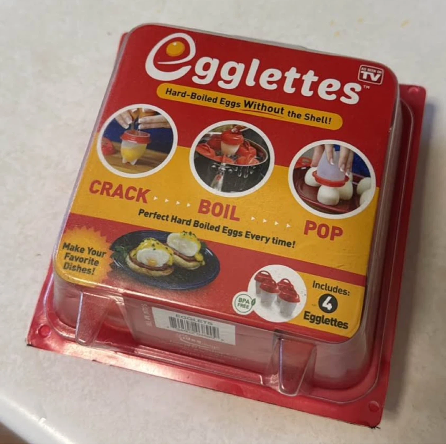 New Egglettes Boil Eggs Without Shell
