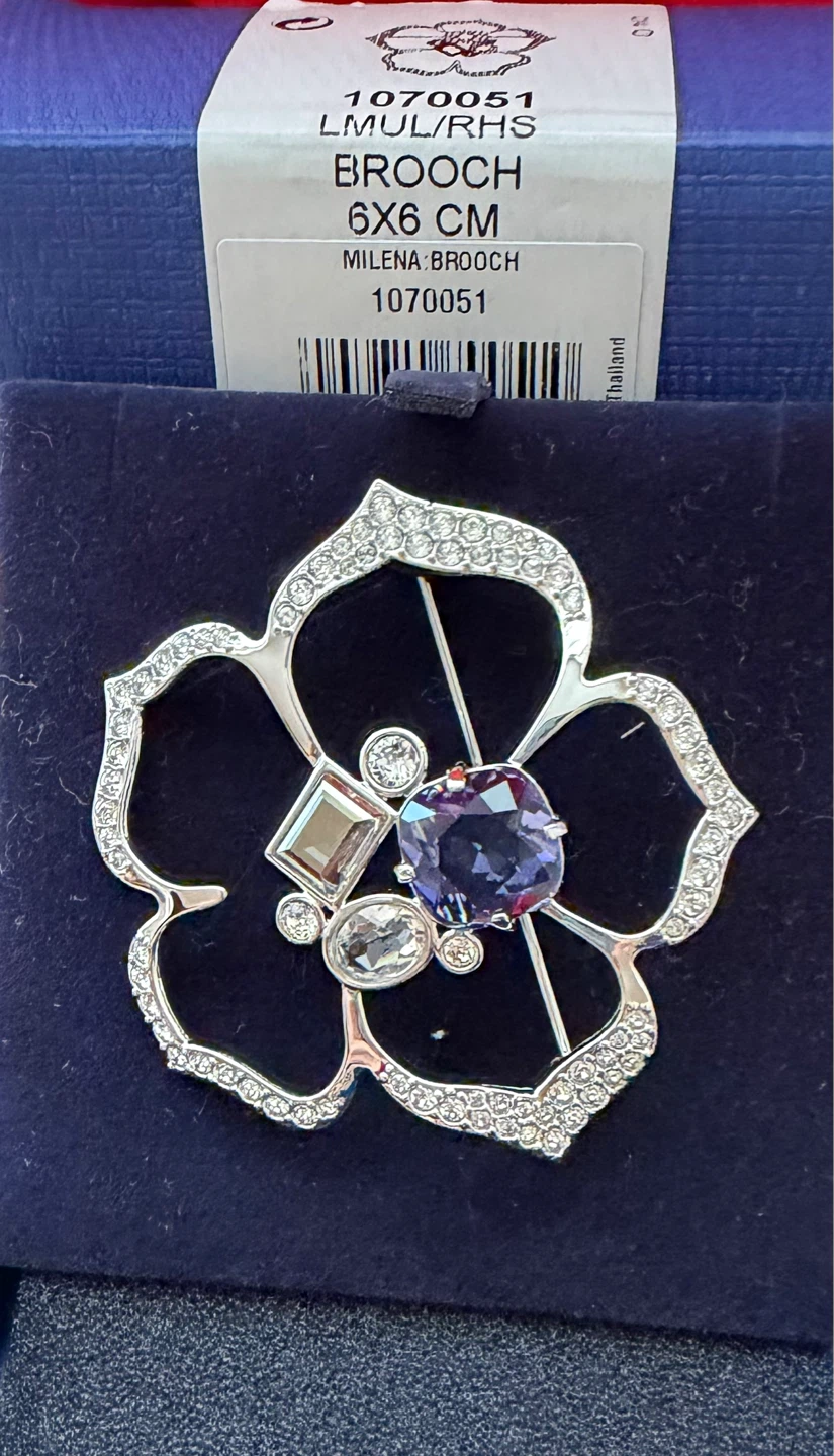 Swarovski Milena Brooch