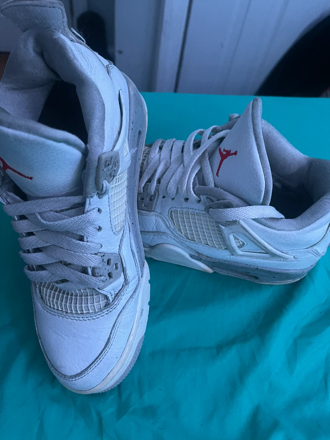 Air Jordan 4 'White Cement' Sneakers