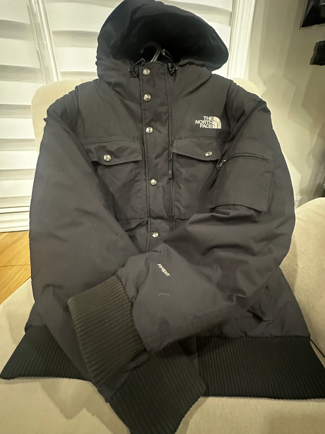 The North Face HyVent Black Puffer Jacket - photo 2