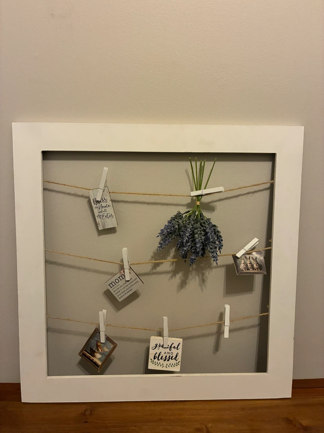 White Photo Display Frame - photo 3