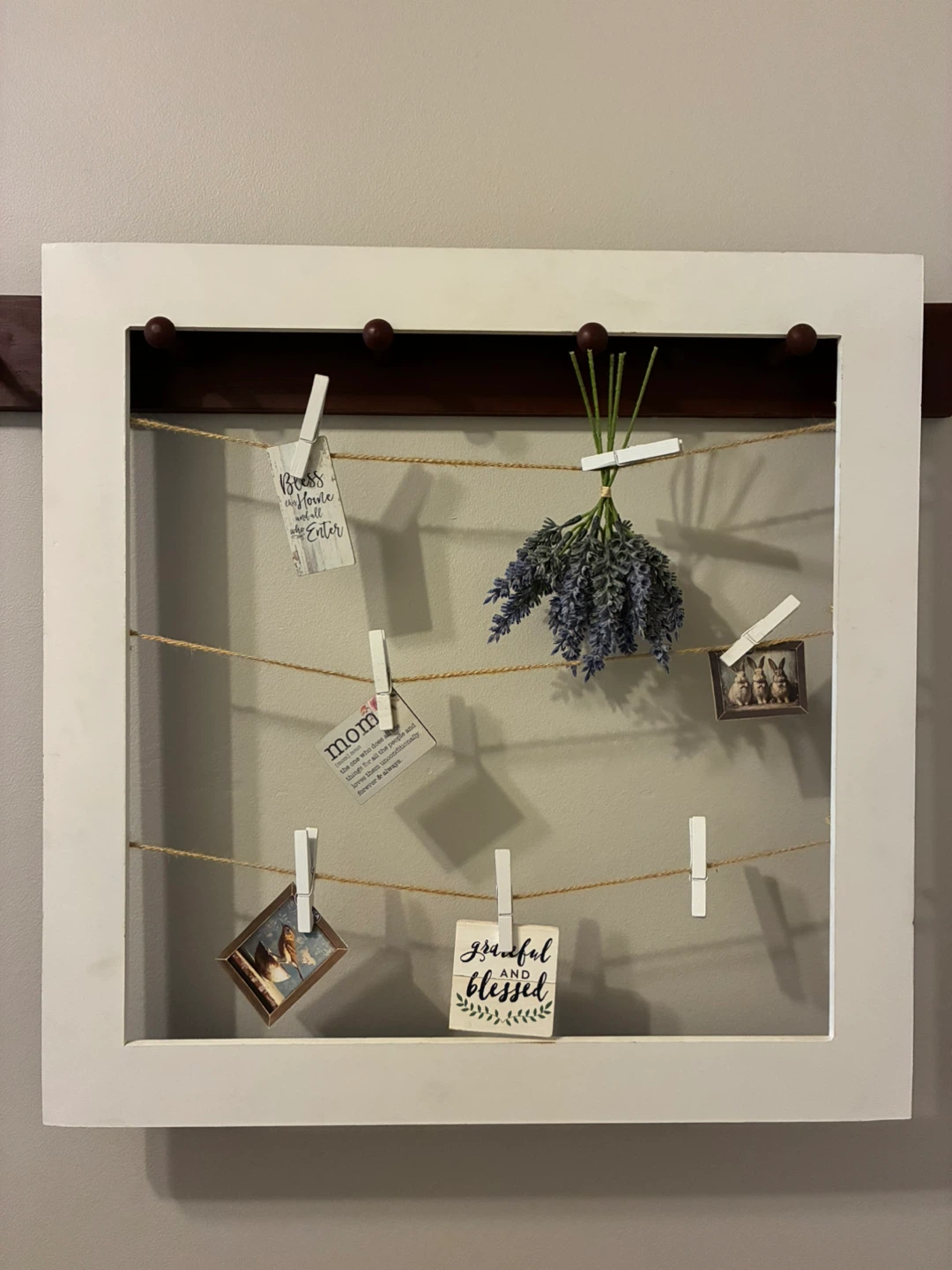 White Photo Display Frame - photo 5