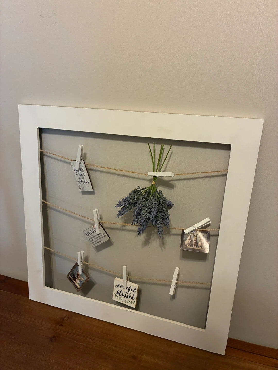 White Photo Display Frame - photo 2