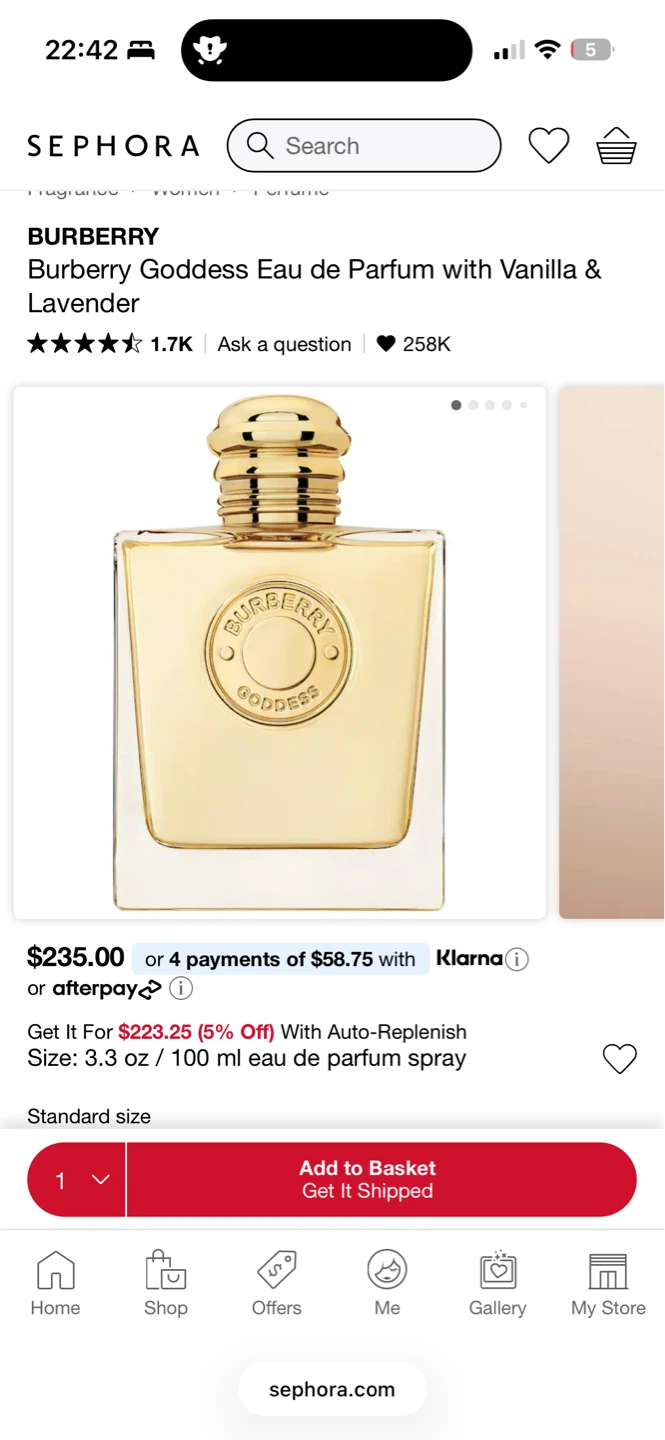 Burberry Goddess Eau de Parfum 100 ml - photo 2