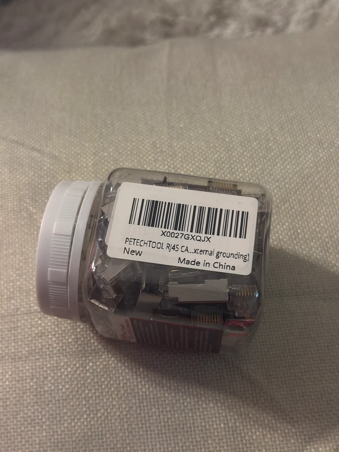PETECHTOOL Pass Through RJ45 Cat6/6A Connectors - 50 Pack - photo 4