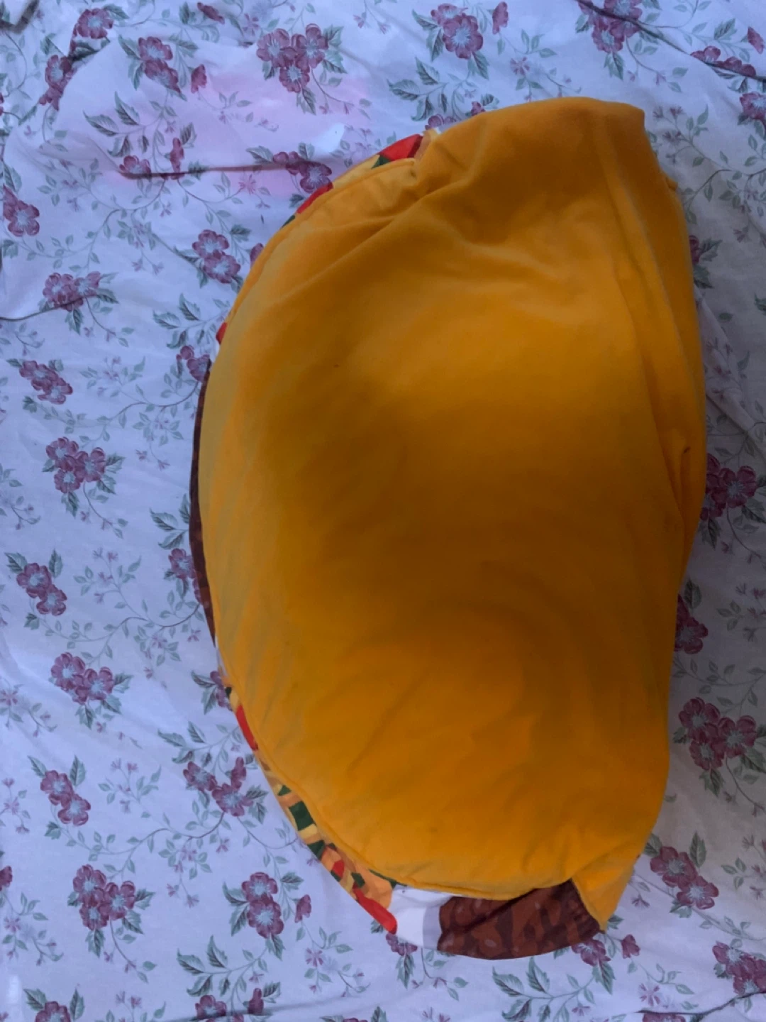 Bean bag Taco Pillow with Moustache - photo 4