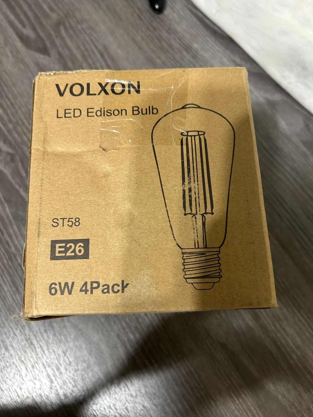 New-Volxon Vintage LED Edison Bulbs - 4 Pack - photo 5