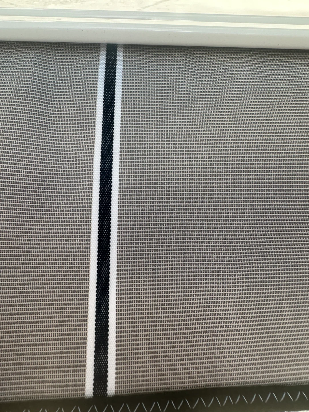 Retractable Patio Awning - Beige and White Stripes - photo 5