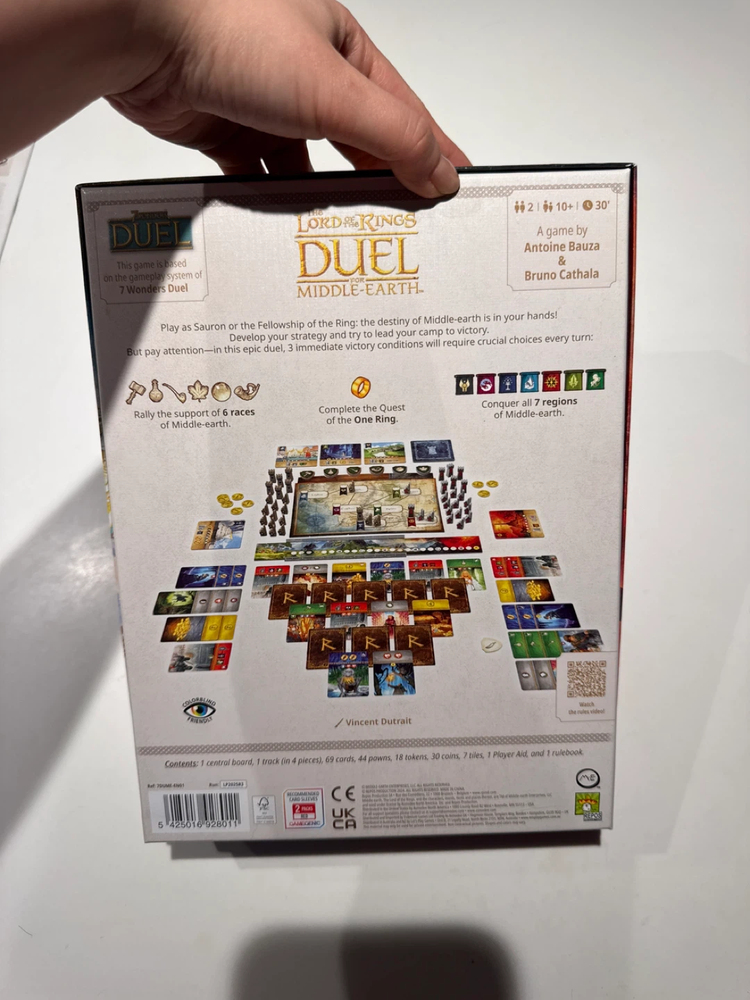 The Lord of the Rings: Duel for Middle-earth Board Game - photo 3
