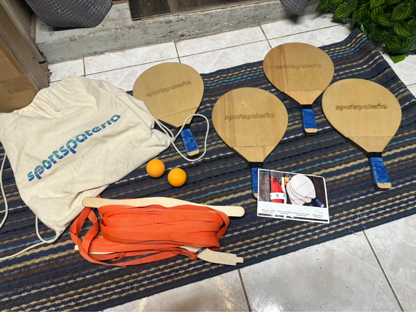 Sportspateria Paddle Ball Game Set – Complete Kit