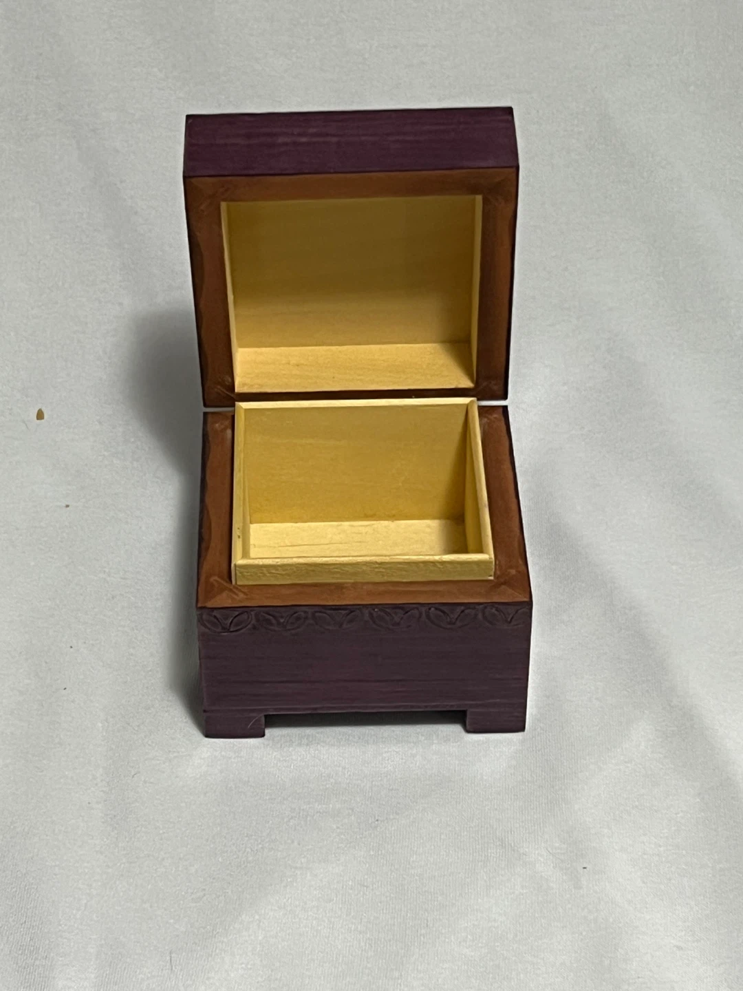 Vintage Linden Woods Hand Crafted Trinket Box - photo 4