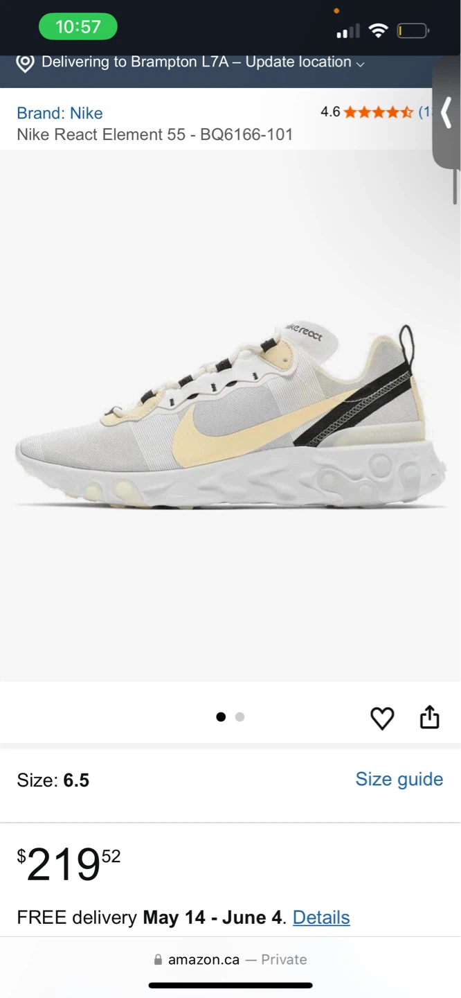 Nike React Element Men's Running Shoes - photo 5