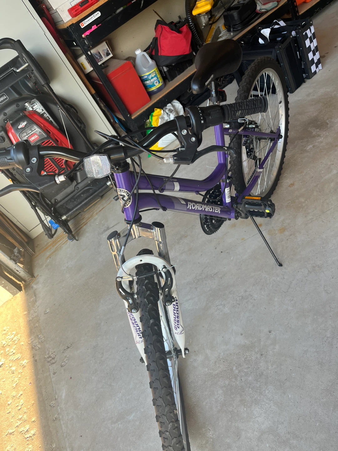 Roadmaster Purple Mountain Bike - photo 3