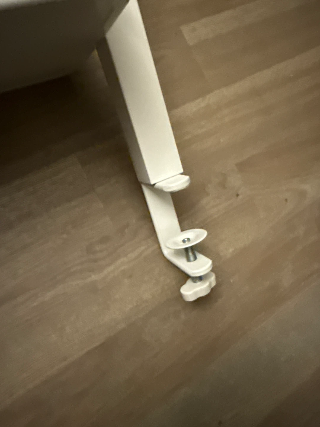 White 2-Tier Rolling Utility Cart - photo 3
