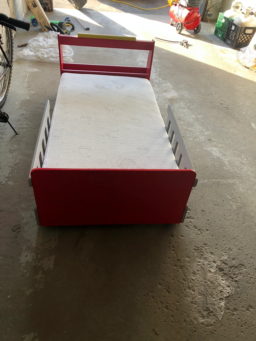 Kids Fire Truck Bed with bamboo Mattress - photo 4