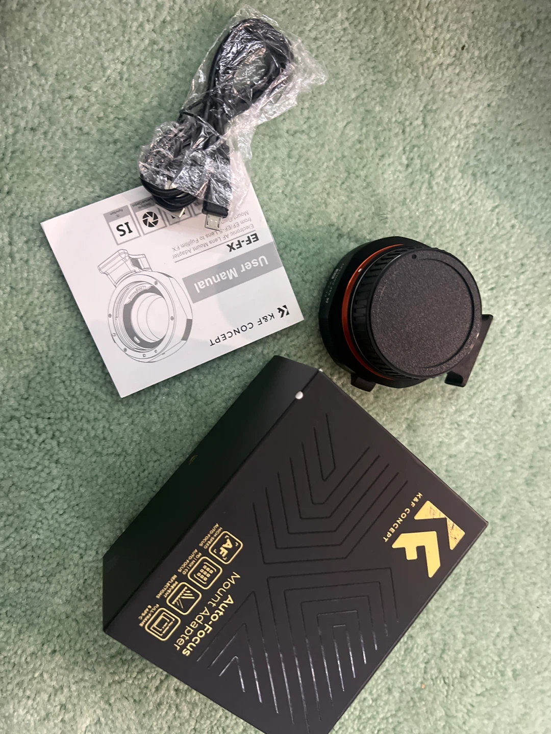 K&F Concept EF-FX Auto-Focus Mount Adapter - photo 2
