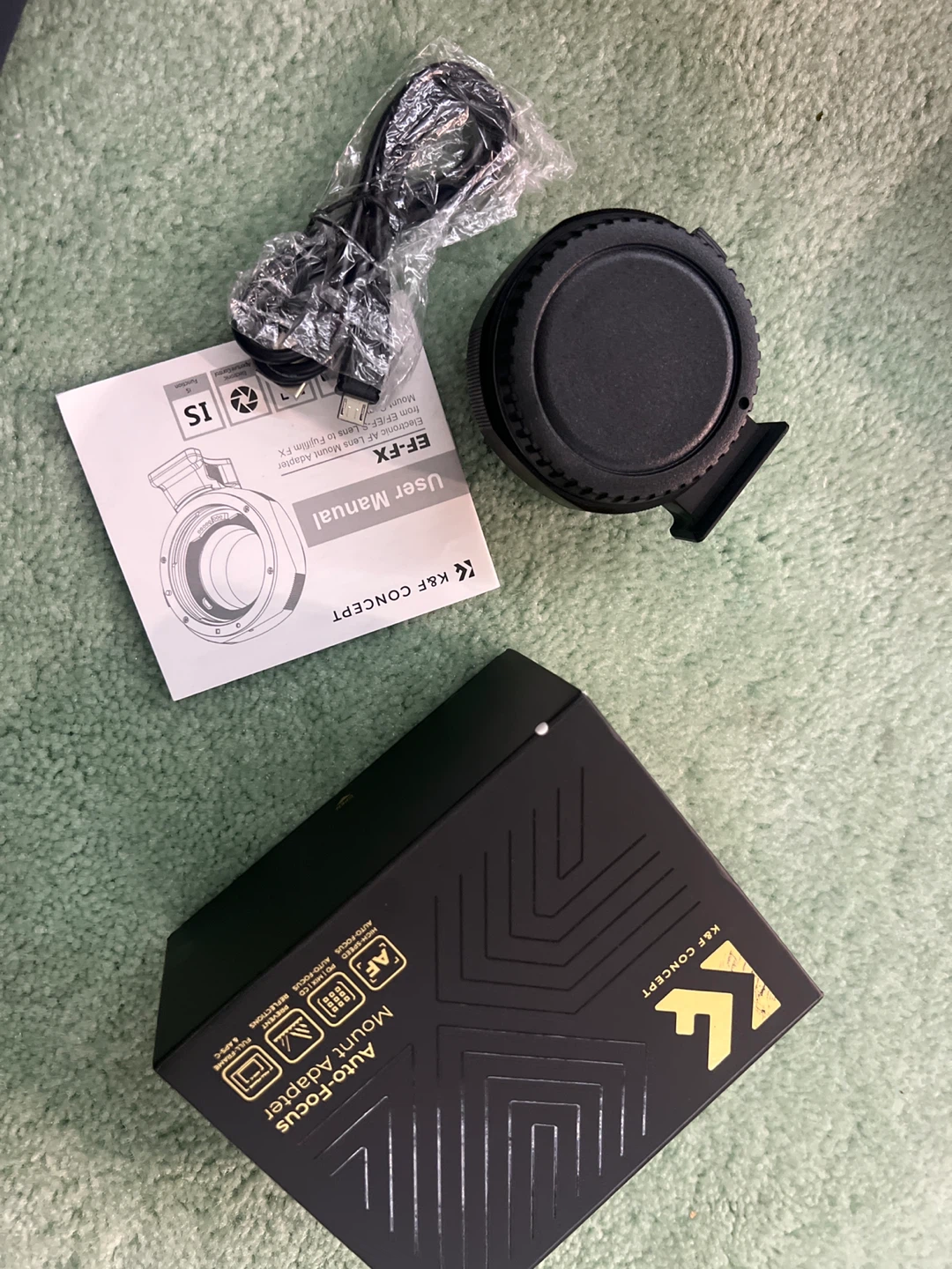 K&F Concept EF-FX Auto-Focus Mount Adapter - photo 3