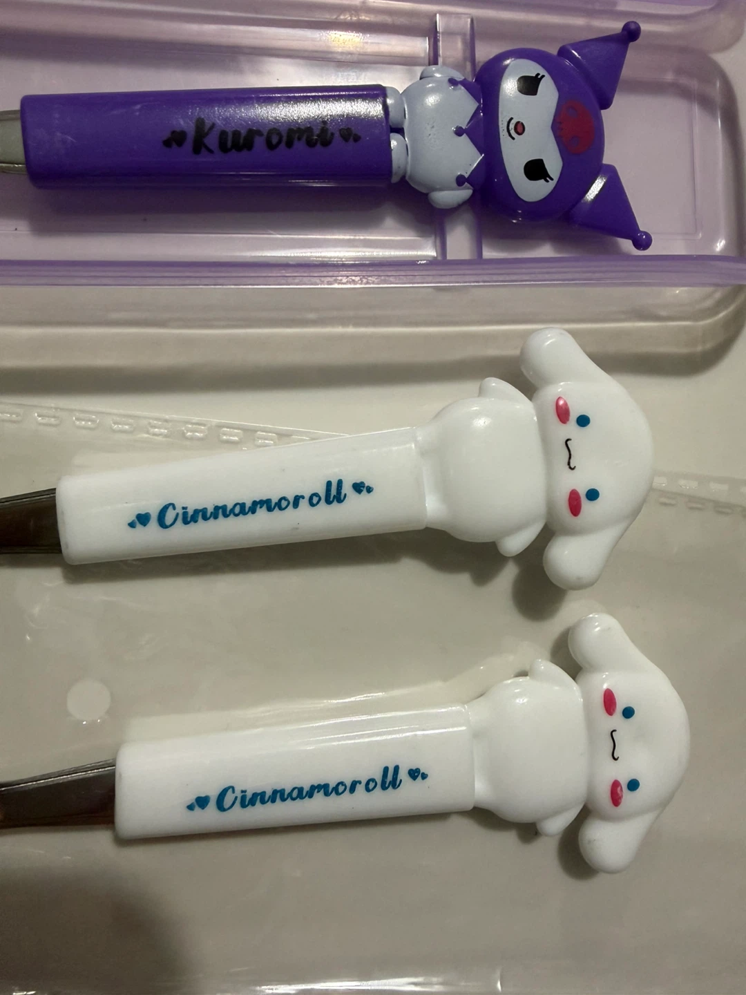Kuromi and Cinnamoroll Spoon and Fork - photo 4