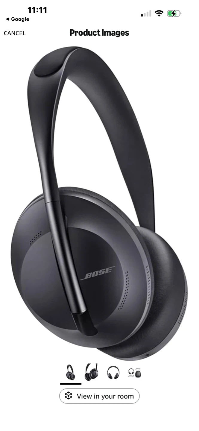 Bose Noise Cancelling Headphones 700 Black - photo 2